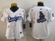 Youth 2025 Nike Los Angeles Dodgers blank white fashion majestic baseball jerseys Sakura plate 03
