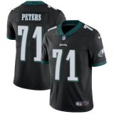 Nike Philadelphia Eagles #71 Jason Peters black Color Rush Limited Jersey