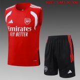 2026-2027 Arsenal club red black soccer vest uniforms D26018