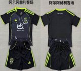 2025-2026 Al Ahly SC club blue kid soccer jerseys away