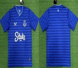 2025-2026 Everton club thailand version blue soccer jerseys away