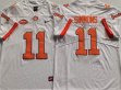 Clemson Tigers #11 Isaiah Simmons White NCAA Colloge Football Jersey-PNS
