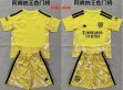 2026-2027 Arsenal Club yellow kids goalkeeper soccer jerseys