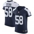Custom Nike Dallas Cowboys Robert Quinn #58 blue white color rush limited jerseys Custom Nike Dallas Cowboys Robert Quinn #58 blue white color rush limited jerseys