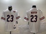 Nike Bears #23 Devin Hester white fashion Color Rush Limited Jersey-BD 01