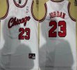 Chicago Bulls #23 Michael Jordan white throwback nba basketball jersey-XD 01