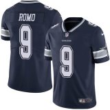 Dallas Cowboys #9 Tony Romo Nike blue Color Rush Limited Jersey