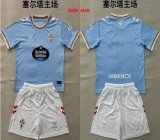 2026-2027 Celta club skyblue white kids soccer jerseys home