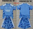 2026-2027 Arsenal Club blue kids goalkeeper soccer jerseys