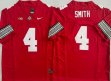 Ohio State Buckeyes #4 Jeremiah Smith red college football jerseys