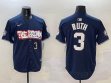 Nike New York Yankees ##3 Babe Ruth Navy majestic baseball Jerseys Joint name-BD 01