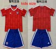 2026-2027 Chile team red blue kid socccer jerseys home