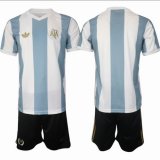 2025-2026 Argentina Team white skyblue soccer jerseys home 50th Anniversary jersey