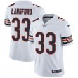 Nike Chicago Bears #33 Langford White Color Rush Limited Jerseys