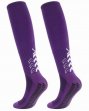 2026 purple soccer socks