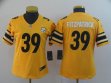 Women Nike Pittsburgh Steelers #39 Minkah Fitzpatrick yellow Color Rush Limited Jersey