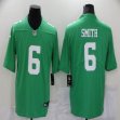 Nike Philadelphia Eagles #6 DeVonta Smith light green Color Rush Limited Jersey-BD Nike Philadelphia Eagles #6 DeVonta Smith light green Color Rush Limited Jersey-BD