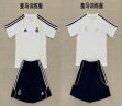 2025-2026 Real Madrid club white black kid soccer Training suit