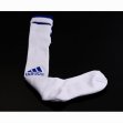 adidas white with blue soccer socks adidas white with blue soccer socks