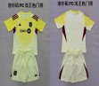 2025-2026 Los Angeles FC club yellow kid goalkeeper soccer jerseys