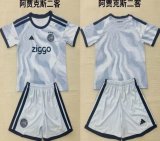 2026-2027 Ajax club gray soccer jerseys second away