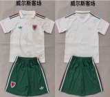 2026-2027 Wales club white green soccer jerseys away