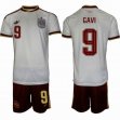 2026 World Cup Spain team #9 GAVI white red soccer jerseys away