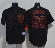 New York Yankees #99 Aaron Judge black majestic baseball jersey -WL New York Yankees #99 Aaron Judge black majestic baseball jersey -WL
