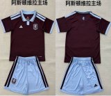 2026-2027 Aston Villa club red white soccer jerseys home