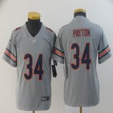 Youth Nike Chicago Bears #34 Walter Payton gray Color Rush Limited Jerseys Inverted version