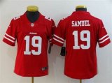 Nike 49ers #19 Deebo Samuel red Youth Color Rush Limited Jersey