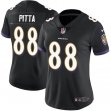 Women Baltimore Ravens #88 Pitta Nike black Color Rush Limited Jersey