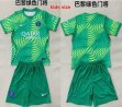 2026-2027 Paris Saint-Germain club green kids goalkeeper soccer jerseys