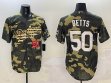 2025 Nike Los Angeles Dodgers 50 Mookie Betts camo majestic baseball jerseys Joint name