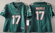 Women Miami Dolphins #17 Jaylen Waddle green Nike Vapor F.U.S.E. Limited Jersey