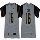 California Golden Bears #16 Jared Goff white College Color Rush Limited Jerseys