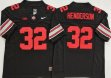 Ohio State Buckeyes #32 Treveyon Henderson black college football jerseys
