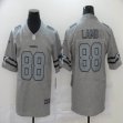 Nike Dallas Cowboys #88 CeeDee Lamb Gray Color Rush Limited Jersey Inverted version