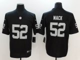 Nike Oakland Raiders 52 Khalil Mack black Color Rush Limited Jersey