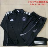 2025-2026 Germany team black soccer uniforms with Long Trousers B2586