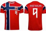 2026-2027 Norway team thailand version #9 BRAUT HAALAND red soccer jerseys home