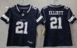 Women Dallas Cowboys #21 Ezekiel Elliott blue Nike Vapor F.U.S.E. Limited Jersey