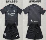 2026-2027 Real Sociedad club black soccer jerseys away