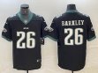 Nike Philadelphia Eagles #26 Saquon Barkley black Color Rush Limited Jersey