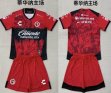2025-2026 Tijuana Club red soccer jerseys home