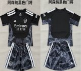 2026-2027 Arsenal Club black goalkeeper soccer jerseys