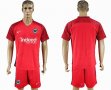 2017-2018 Eintracht Frankfurt club red soccer jersey away 2017-2018 Eintracht Frankfurt club red soccer jersey away