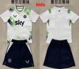 2026-2027 Ireland team white navy kid soccer jerseys away