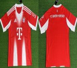 2025-2026 Bayern Munich club thailand version red white soccer jerseys home