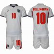 2026-2027 England team #10 BELLINGHAM white soccer jerseys away